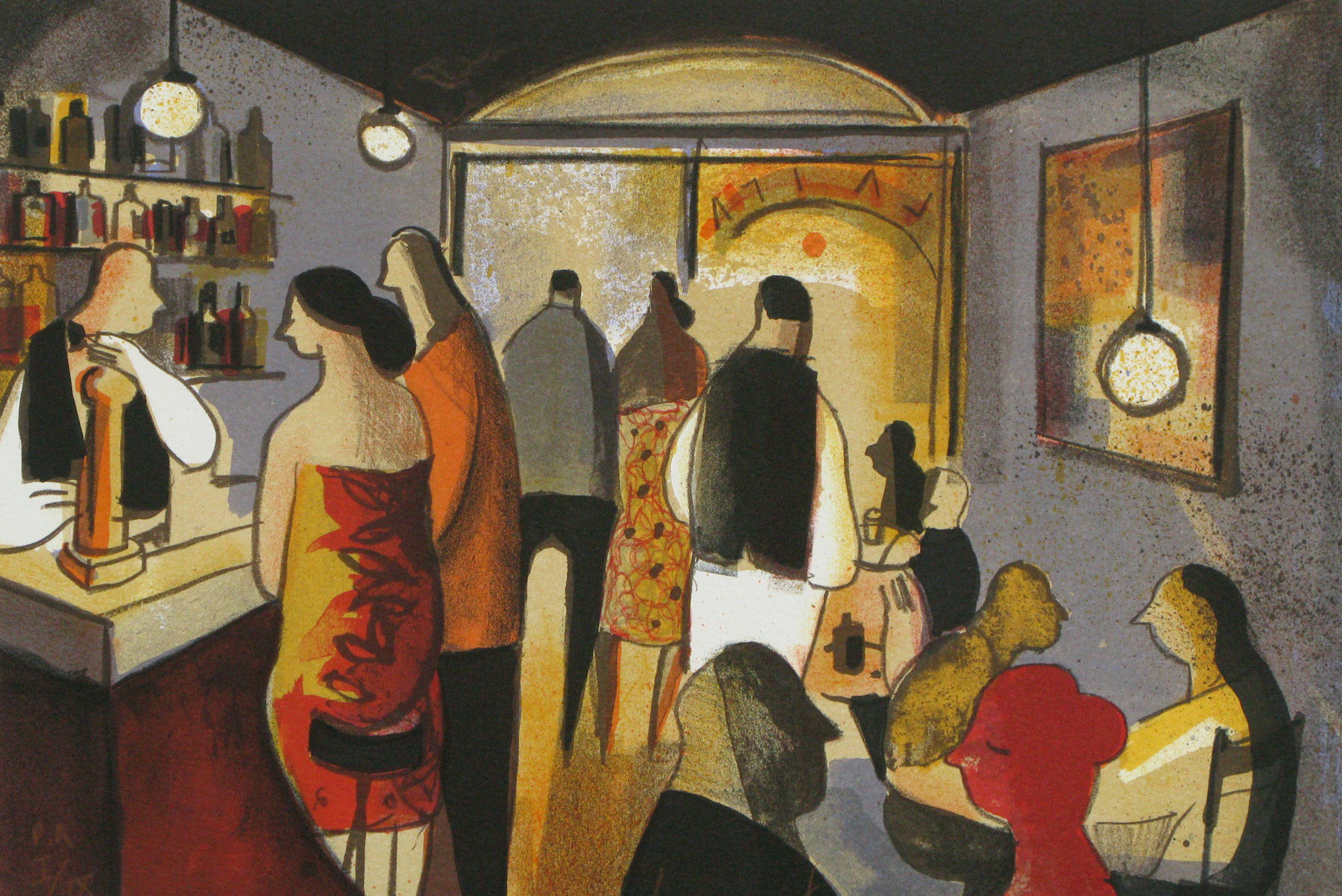 Obra de Didier Lourenço, Bar Azul (2009) | Galería BAT ALBERTO CORNEJO