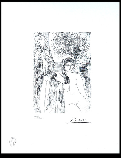Pablo Picasso | 215 Rembrandt et deux femmes