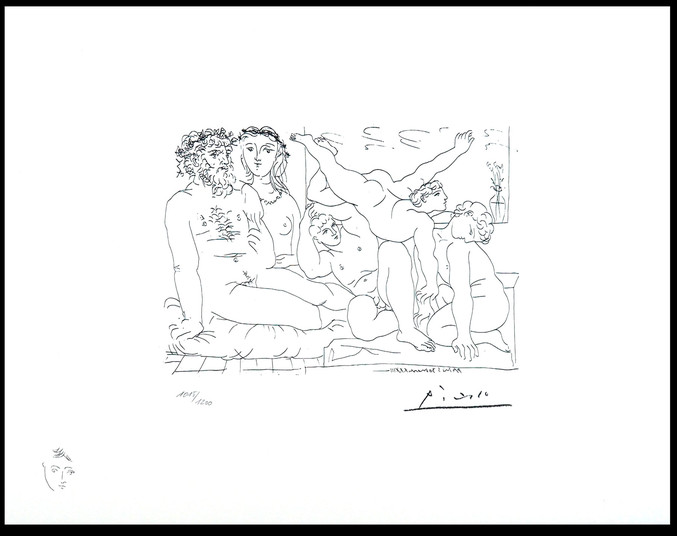 Pablo Picasso | 163 Familie de Saltimdanques Pablo Picasso | 163 Familie de Saltimdanques