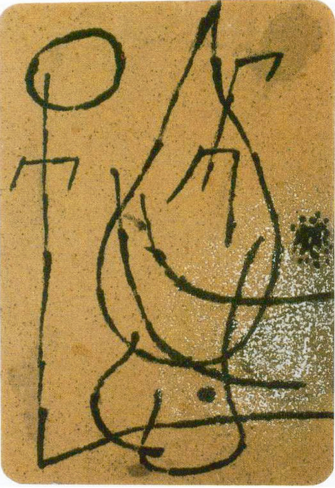 Joan Miró | Couple d'amoureux
