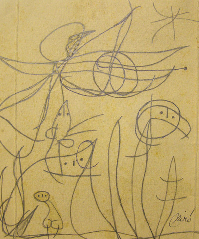 Joan Miró | Personnages, oiseaux, étoile