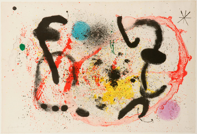 Joan Miró | La lutte rituelle