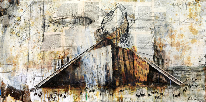 Gustavo Díaz Sosa | De la serie “Sketching a dystopian dream”