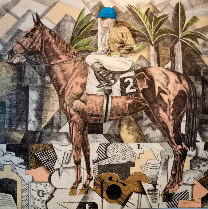Fernando Bellver | Braque, Picasso & Gris, Serie Turf