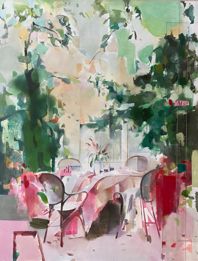 Ana Alcaraz | Jardín entre manteles Ana Alcaraz | Jardín entre manteles