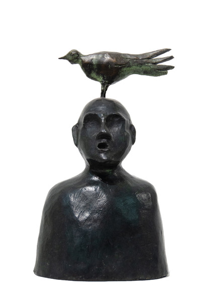 Javier Herrero | Hombre y pájaro Javier Herrero | Hombre y pájaro