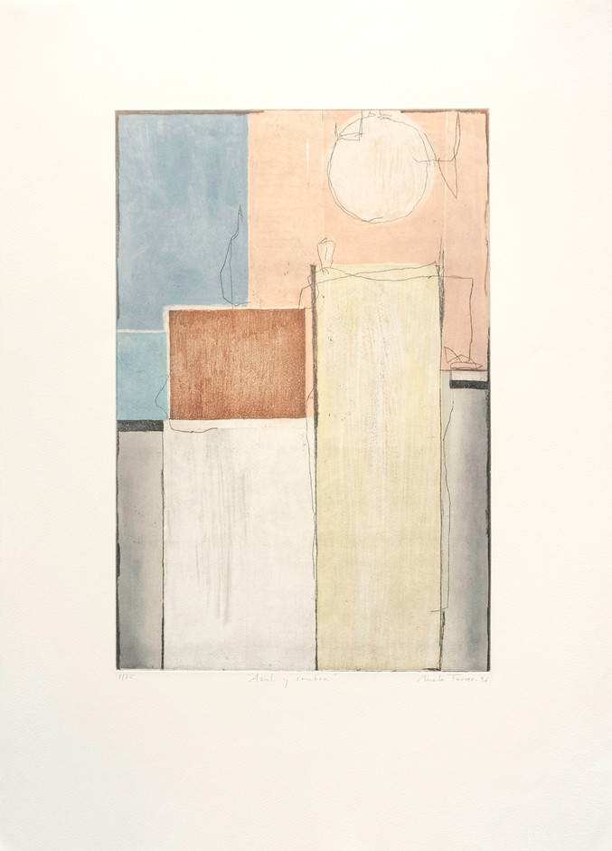 Mela Ferrer | Azul y sombras
