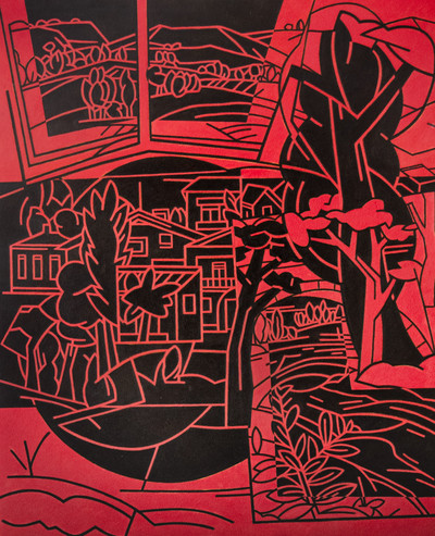 Juan Calonje | Paisaje rojo