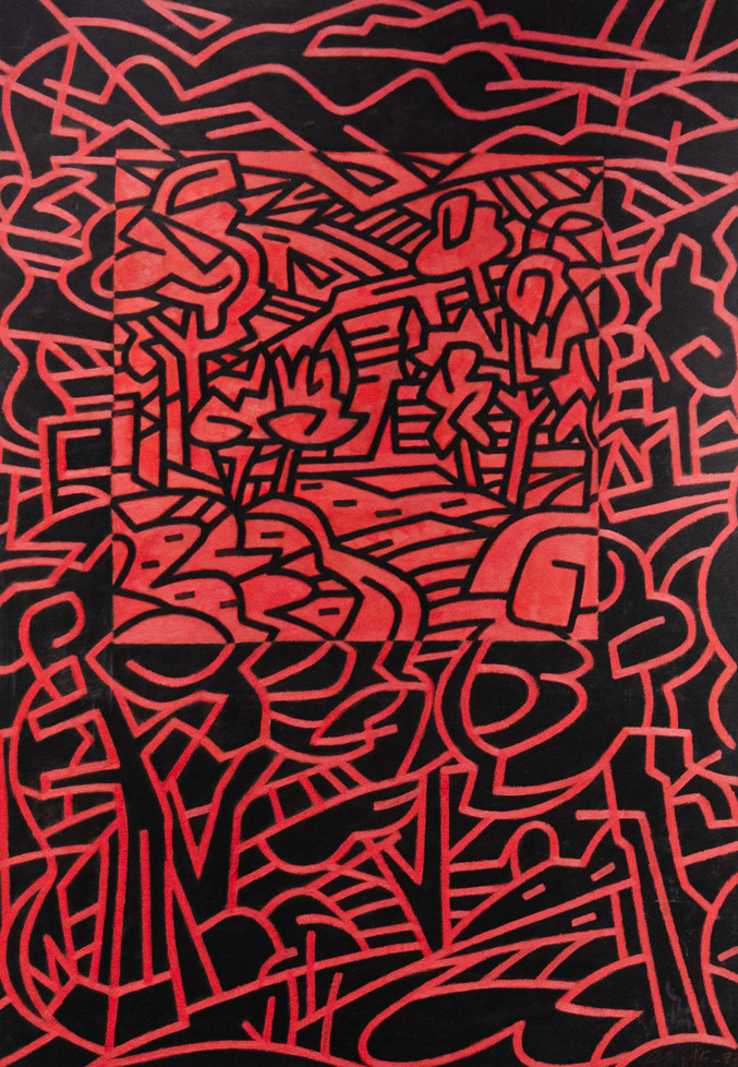 Juan Calonje | Rojo y negro