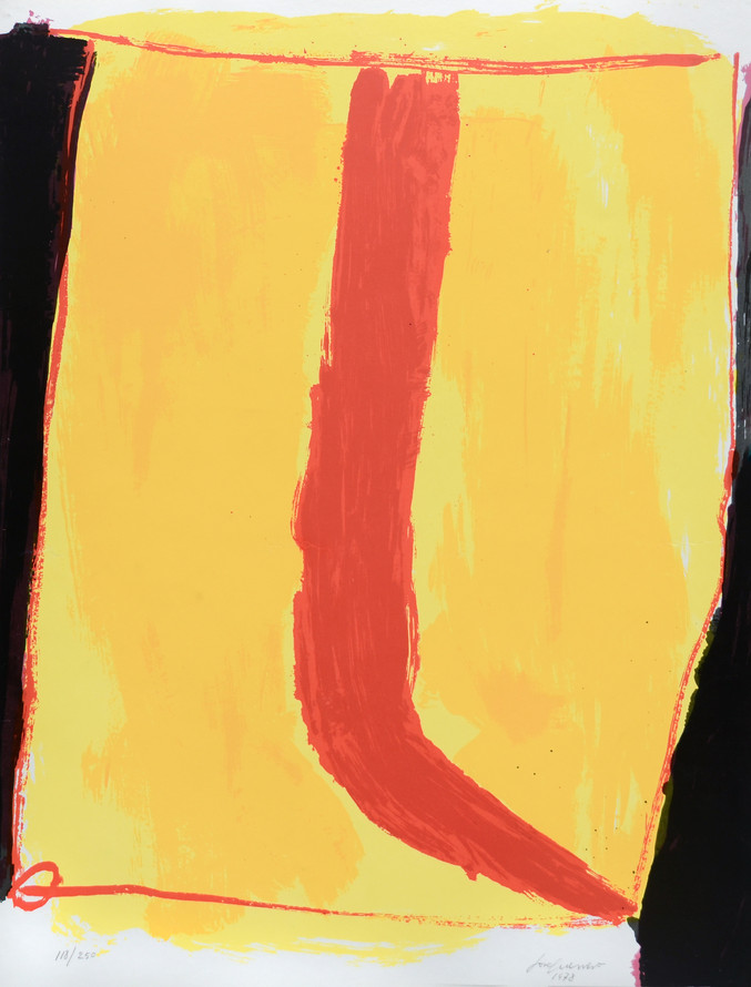 José Guerrero | Amarillo y rojo José Guerrero | Amarillo y rojo